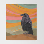 Ravens Song Throw Blanket Gallery Image 2