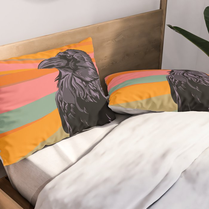 Ravens Song Pillow Sham Gallery Image 2