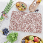 Underwater Paisley Elegance Cutting Board Gallery Image 2