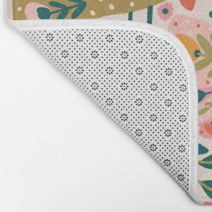 Folksy Birds love  Bath Mat Gallery Image 2