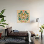 Folksy Birds love  Wood Wall Art Gallery Image 2