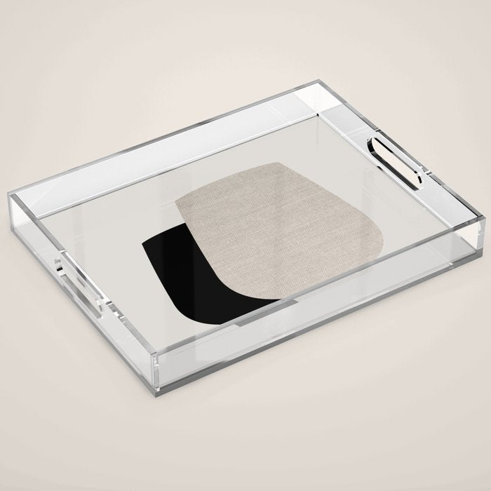 The 'Coastal Calm' Vase Set Acrylic Tray Gallery Image 1
