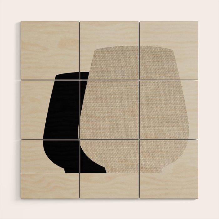 The 'Coastal Calm' Vase Set Wood Wall Art Gallery Image 1