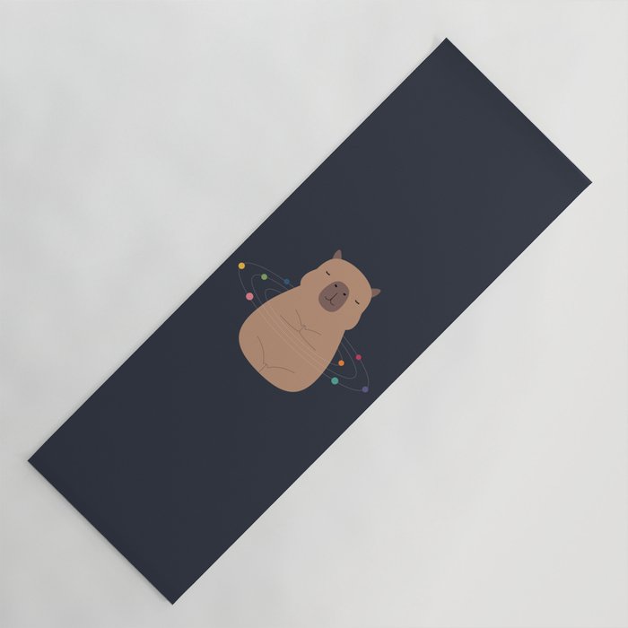 Capybara Universe Yoga Mat Gallery Image 1