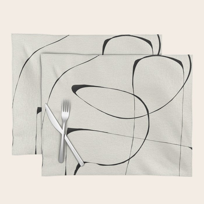 Abstract collection No 1 Placemat Gallery Image 1