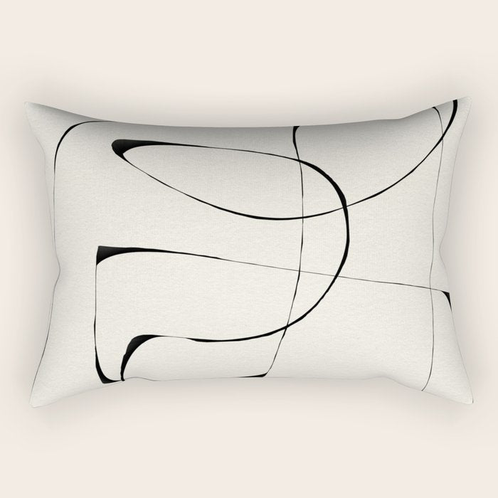 Abstract collection No 1 Rectangular Pillow Gallery Image 1