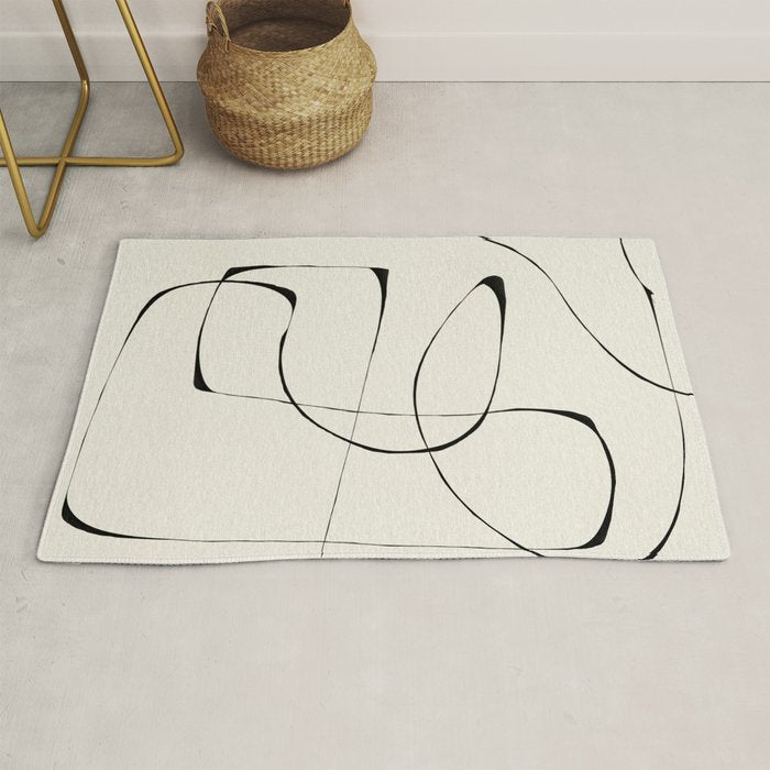 Abstract collection No 1 Rug Gallery Image 1
