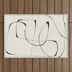 Abstract collection No 1 Outdoor Rug Gallery Image 1
