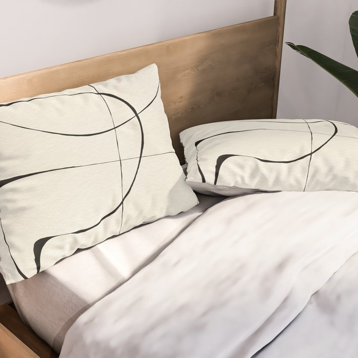 Abstract collection No 1 Pillow Sham Gallery Image 2