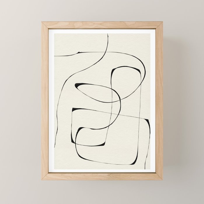 Abstract collection No 1 Mini Art Print Gallery Image 1