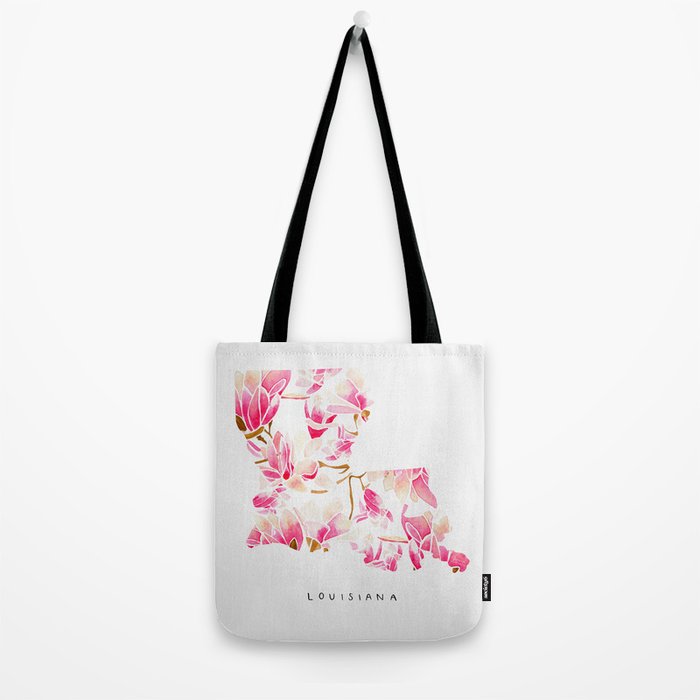 Louisiana State Flower - Magnolias Tote Bag Gallery Image 2