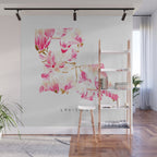 Louisiana State Flower - Magnolias Wall Mural Gallery Image 1