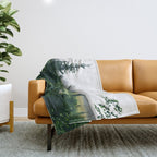 Alaska Interior Throw Blanket Gallery Image 1