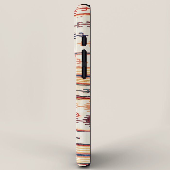 Aksaray Antique Cappadocian Turkish Kilim Print iPhone Case Gallery Image 2
