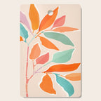 Rainbow Forest - Abstract Tree Painting Cutting Board Gallery Image 1