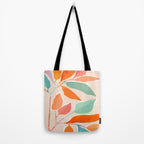 Rainbow Forest - Abstract Tree Painting Tote Bag Gallery Image 2