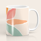 Rainbow Forest - Abstract Tree Painting Coffee Mug Gallery Image 1