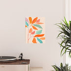 Rainbow Forest - Abstract Tree Painting Poster Gallery Image 2