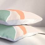Rainbow Forest - Abstract Tree Painting Pillow Sham Gallery Image 3
