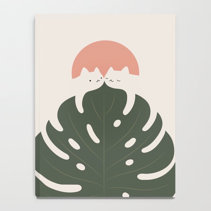 Cat and Plant 37 Notebook Gallery Image 4