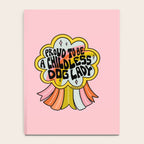 Proud To Be A Childless Dog Lady Notebook Gallery Image 4