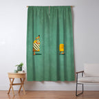 Quiet Coffee Moment at Home Window Curtain Gallery Image 5