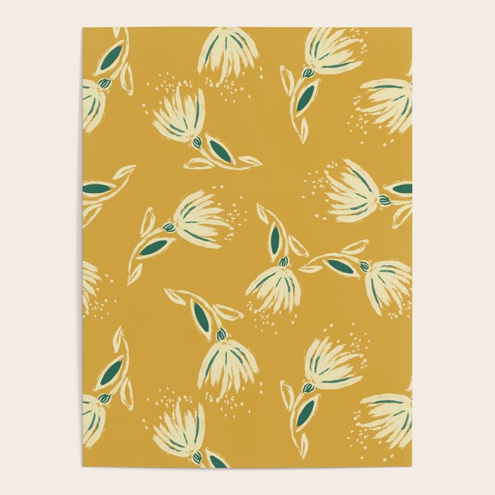 Sketchy Dandelions Poster Gallery Image 1