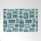Vagabondâs Cupboard - dusty blue Welcome Mat Gallery Image 1