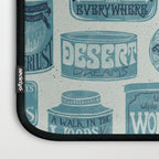 Vagabondâs Cupboard - dusty blue Laptop Sleeve Gallery Image 3