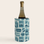 Vagabondâs Cupboard - dusty blue Wine Chiller Gallery Image 3