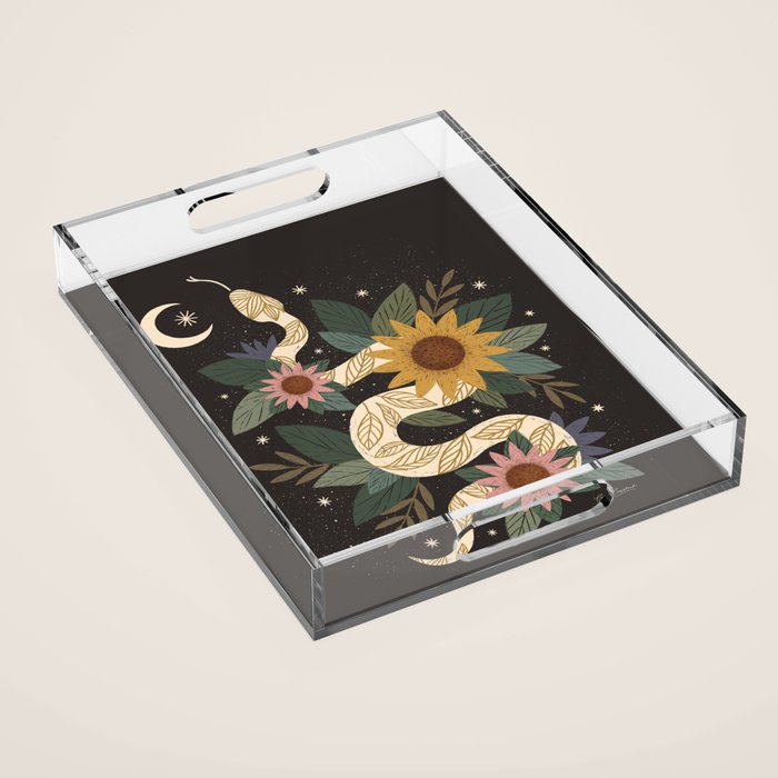 Year of the Snake - Black Acrylic Tray Gallery Image 1