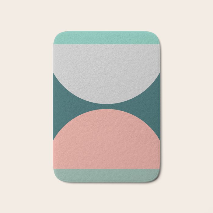 Abstract Geometric 21 Bath Mat Gallery Image 1