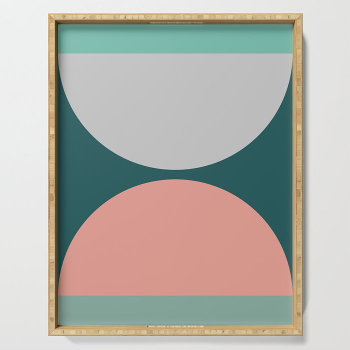 Abstract Geometric 21 Serving Tray Gallery Image 1