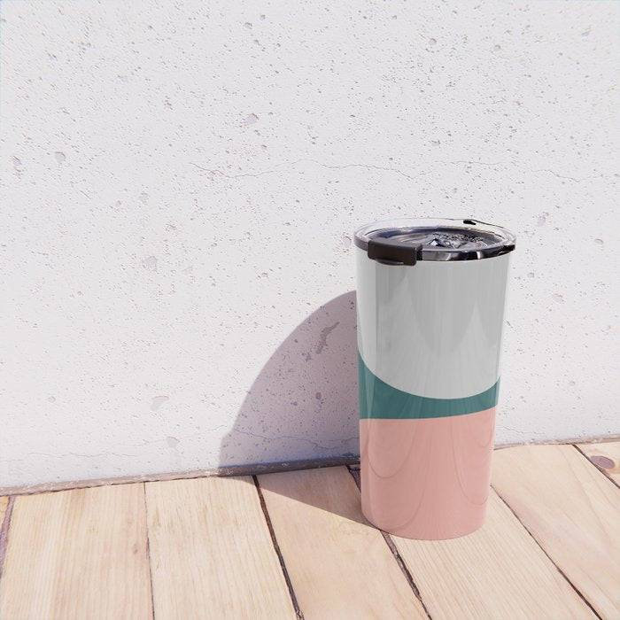 Abstract Geometric 21 Travel Mug Gallery Image 4
