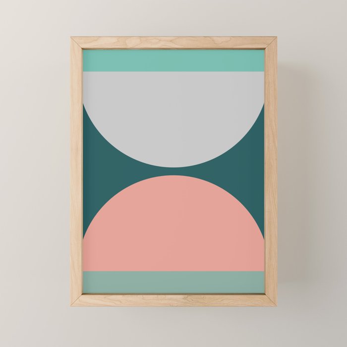 Abstract Geometric 21 Mini Art Print Gallery Image 1