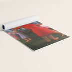Classical Magic Realism Masterpiece 'Garden Party' by George Tooker Yoga Mat Gallery Image 2