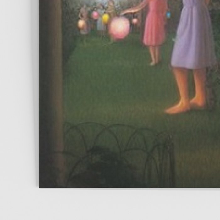 Classical Magic Realism Masterpiece 'Garden Party' by George Tooker Poster Gallery Image 3