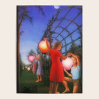 Classical Magic Realism Masterpiece 'Garden Party' by George Tooker Poster Gallery Image 4