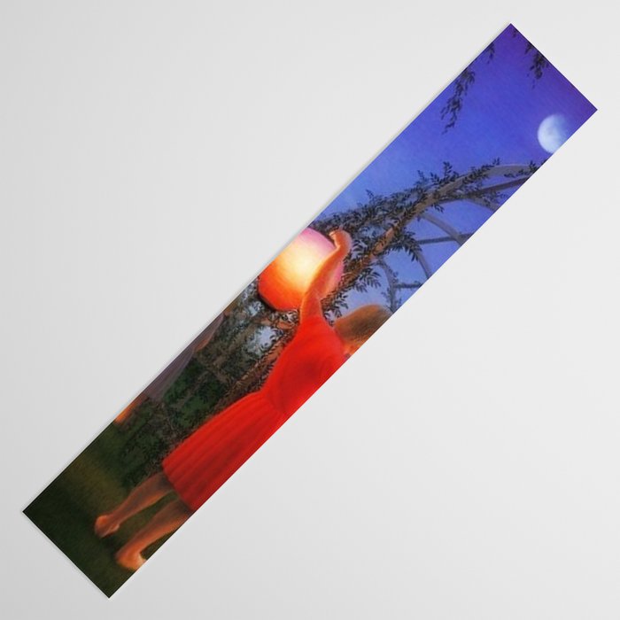 Classical Magic Realism Masterpiece 'Garden Party' by George Tooker Table Runner Gallery Image 3