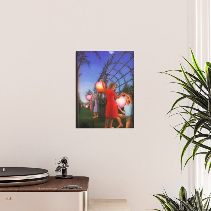 Classical Magic Realism Masterpiece 'Garden Party' by George Tooker Poster Gallery Image 2