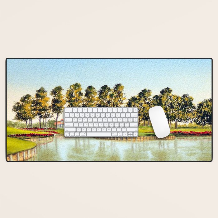 Sawgrass TPC Golf Course 17th Hole Desk Mat Gallery Image 1