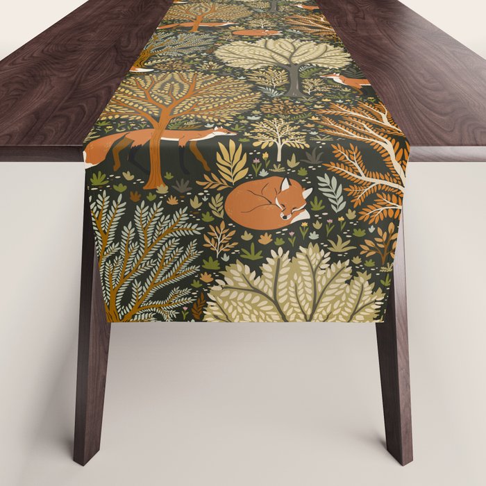 Woodland Fox Table Runner Gallery Image 1