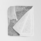 Circle Of Witches Vintage Women Dancing Black And White Throw Blanket Gallery Image 3