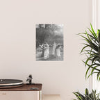 Circle Of Witches Vintage Women Dancing Black And White Poster Gallery Image 2