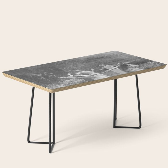 Circle Of Witches Vintage Women Dancing Black And White Coffee Table Gallery Image 1