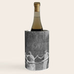 Circle Of Witches Vintage Women Dancing Black And White Wine Chiller Gallery Image 1