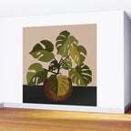 Monstera Plant In A Pot 1 Wall Mural Gallery Image 2