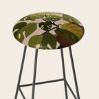 Monstera Plant In A Pot 1 Stool Gallery Image 2