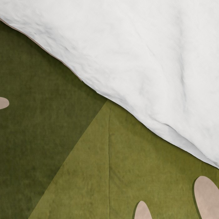 Monstera Plant In A Pot 1 Comforter Gallery Image 4