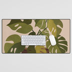 Monstera Plant In A Pot 1 Desk Mat Gallery Image 1